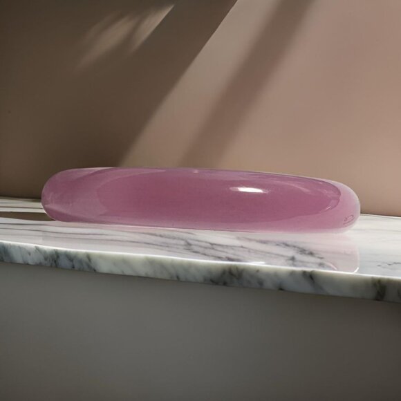 Pink Jade Bangle - Picture 11 of 11